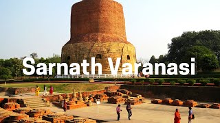 Sarnath Buddhist Temple Varanasi Uttar Pradesh [upl. by Isherwood928]