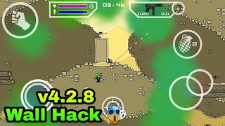 DA2 Mini Militia 428 Wall Hack Pass through Wall Ghost Mod  by Gamer Aadil [upl. by Ahsil]