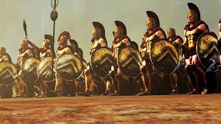 Spartan Battle  1200 vs 10000 Persian Immortals  Epic Cinematic Total War Battle [upl. by Haropizt46]