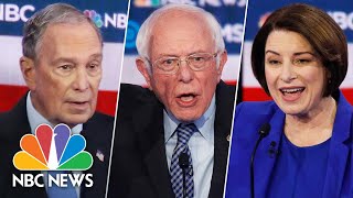 Watch Highlights Of The Democratic Debate In 5 Minutes  NBC News [upl. by Gerta]