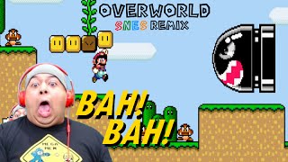 New Super Mario Bros ft DashieGames  Overworld Theme SNES Remix [upl. by Ahsanat]