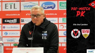 VIKVfB  PreMatchPK  mit Olaf Janßen  Matchday 13  by WINTEC AUTOGLAS [upl. by Borden]