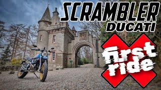 Ducati Scrambler Desert Sled First Ride desertsled ducatiscrambler firstride [upl. by Ayikal701]