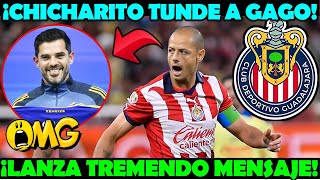 🚨 POLEMICO  ¡Chicharito Hernández CRITICA a Fernando Gago Tras ABANDONAR a Chivas en LIGUILLA [upl. by Aliel]