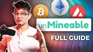 Mine Crypto using ANY COMPUTER  EASIEST UnMineable Tutorial [upl. by Gerrald]