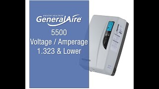 GeneralAire® Model 5500 Steam Humidifier  Initial Voltage  Amperage Setting Rev 1323 or Lower [upl. by Phelgon913]