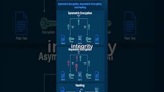 Symmetric Encryption Asymmetric Encryption and Hashing [upl. by Rorrys]