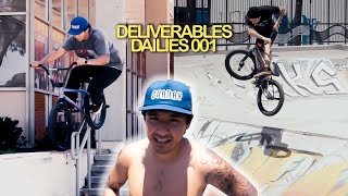 BMX  CULT CREW SKATEPARK SESSION HOW TO TABLETOP DIEGO BRAVO streetbmx [upl. by Alegnaoj]