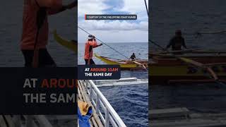 Filipino fisherman missing after collision with unidentified ship off Masbate waters [upl. by Bayly10]