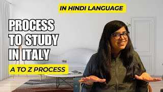 Admission Process to Study in Italy  In Hindi [upl. by Willtrude277]