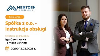 Spółka z oo instrukcja obsługi [upl. by Tenom]