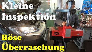 Fiat Ducato Dieselfilterwechsel bei der kleinen Inspektion und eine böse Überraschung [upl. by Deerdre223]