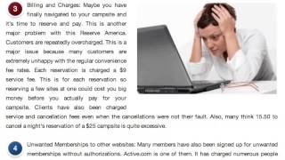 4 reasons why Reserve Americas website is not user friendly [upl. by Durward]