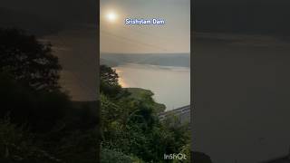 Srishylam Dam srisailam project water sunset short trip [upl. by Standford]