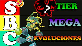 TODAS las MEGA EVOLUCIONES De Pokémon Clasificadas [upl. by Gran760]