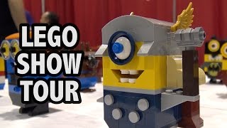 Complete Guided Tour of BrickFair Alabama 2017 LEGO Convention [upl. by Inaej185]