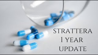 Strattera atomoxetine 25mg ADHD 1 year update [upl. by Nilrah519]