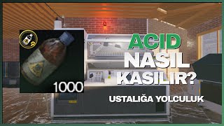 ACID NASIL KASILIR  USTALIĞA YOLCULUK  NOOB TO PRO 3  Once Human Türkçe Rehber [upl. by Enyala631]