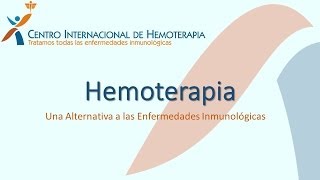 DR CARLOS JUAN MUSA HEMOTERAPIA [upl. by Aicilra378]