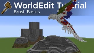 WorldEdit Guide 6  Beginning with Brushes [upl. by Haonam]