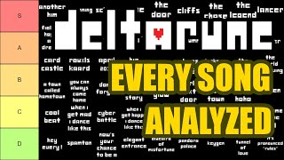 Every DELTARUNE Song Analyzed amp Ranked [upl. by Jew]