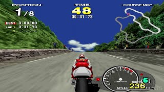 Manx TT Super Bike SEGA Model 2 Gameplay HD [upl. by Serene]