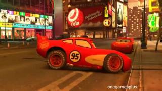 Thirty jumps Lightning McQueen Disney car Jumps Off Roof crash test [upl. by Sheryle]