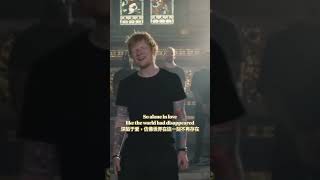 Ed Sheeran  Afterglow edsheeran afterglow music wcw loveyourself live girl singing vocals [upl. by Gerius]