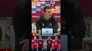 Klose weiterhin überzeugt quotVon Außen schwierig zu sehenquot  1 FC Nürnberg  Hannover 96 shorts [upl. by Gilberte]