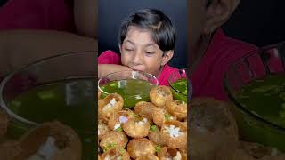 Eating Unlimited spicy 🔥challenge  super Tasty panipuri Eating [upl. by Neelrahc6]