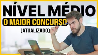 MELHOR CONCURSO NÍVEL MÉDIO 2024 PARA COMEÇAR HOJE🎯 [upl. by Razatlab173]