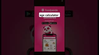 age calculator 1 second agecalculation [upl. by Corella]