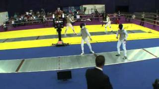 Quarterfinal mens foil Grand Prix St Petersburg Baldini vs Joppich [upl. by Edas]