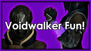 Destiny Taken King Nothing Manacles amp Obsidian Mind  Fun Voidwalker Build [upl. by Lunette]