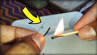 Earphone 🎧 Pikar wire joint Diy hacks Tricks  earphone repair Hacks  Amazing ideas tips [upl. by Ahseinar30]