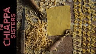 How to Shape Pasta  Chiappa Sisters [upl. by Ttik460]