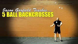 Learn 5 Ball Backcrosses [upl. by Ayadahs]