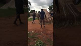 Zangbeto dance performance by the Yoruba people in Benin [upl. by Alleciram849]