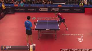 CALDERANO Hugo vs LI Yijie  MS R32  Czech Open 2017 [upl. by Ahsatsana602]