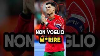 😨Ronaldo non vuole mrirecalciofootballsportsronaldocr7perte [upl. by Nivert]