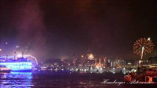 Coolest Fireworks in Hamburg 2015 amp 2016 [upl. by Libbi]