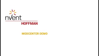 nVent HOFFMAN ModCenter  The Automated Edge for Control Panel Builders  nVent HOFFMAN [upl. by Sucerdor]