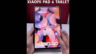 Xiaomi Pad 6 Tablet Overview shorts xiaomipad6 viralvideo [upl. by Sitto]