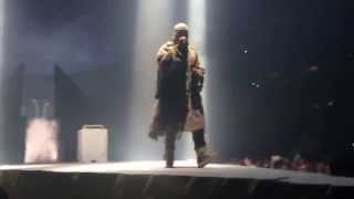 Kanye West Yeezus Tour 12132013 Anaheim Rant [upl. by Casady]