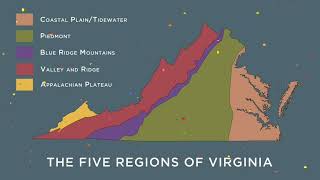 5 Regions of Virginia Rap [upl. by Eceerahs]