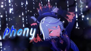 【Genshin Impact MMD】フォニイ  phony AI Cover【Furina  芙寧娜】 [upl. by Marcelia]