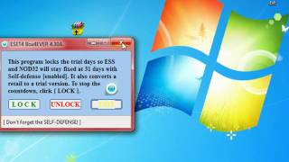 NOD32 FREE TRIAL 31 DAYS  PATCHER  LIFETIME KEY [upl. by Ezalb]