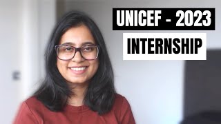 UNICEF INTERNSHIP  2023  Eligibility Criteria and Tips to crack [upl. by Oria473]