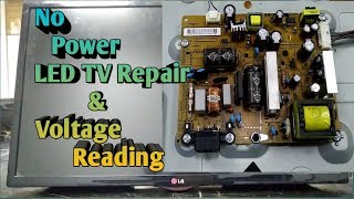 LG LED TV Repair No power troubleshooting Tagalog [upl. by Chaddie698]