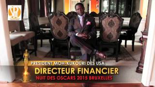 DIRECTEUR FINANCIER DE LA NUIT DES OSCARS 2015 A BRUXELLES [upl. by Relly]